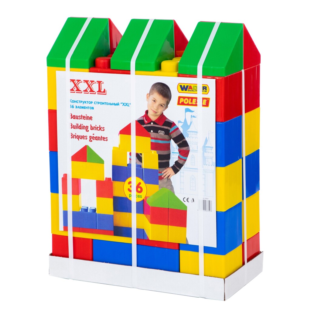Blocs de construction Polesie xxl 36 pièces