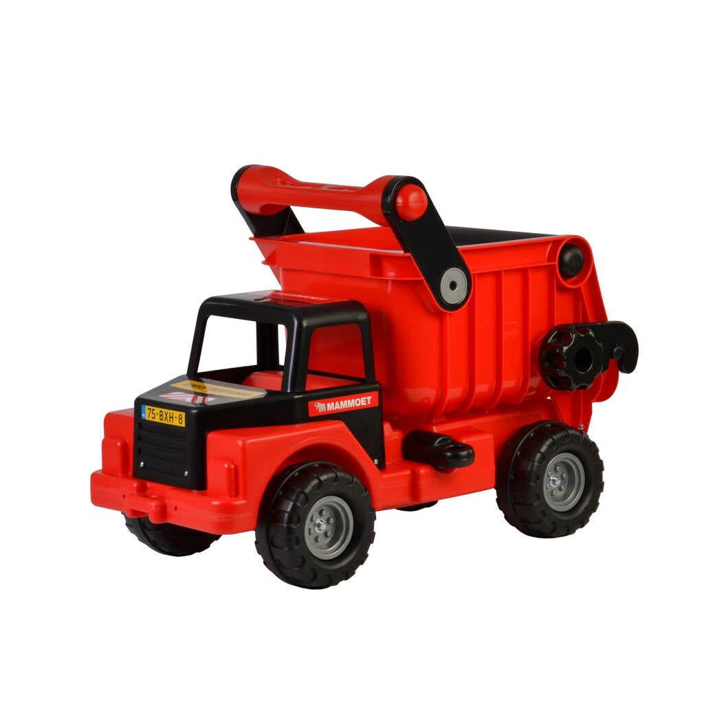 Polesie mammouth méga camion à benne basculante rouge noir