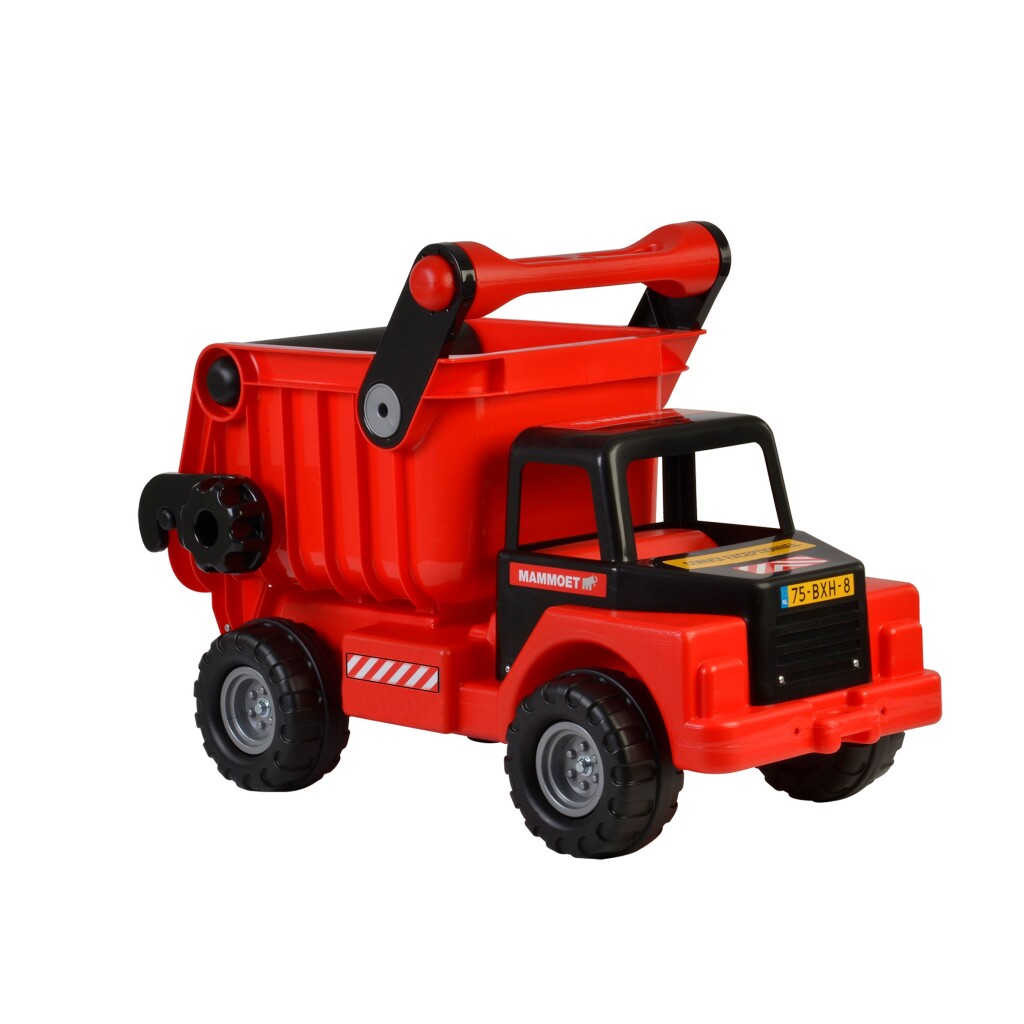 Polesie mammouth méga camion à benne basculante rouge noir