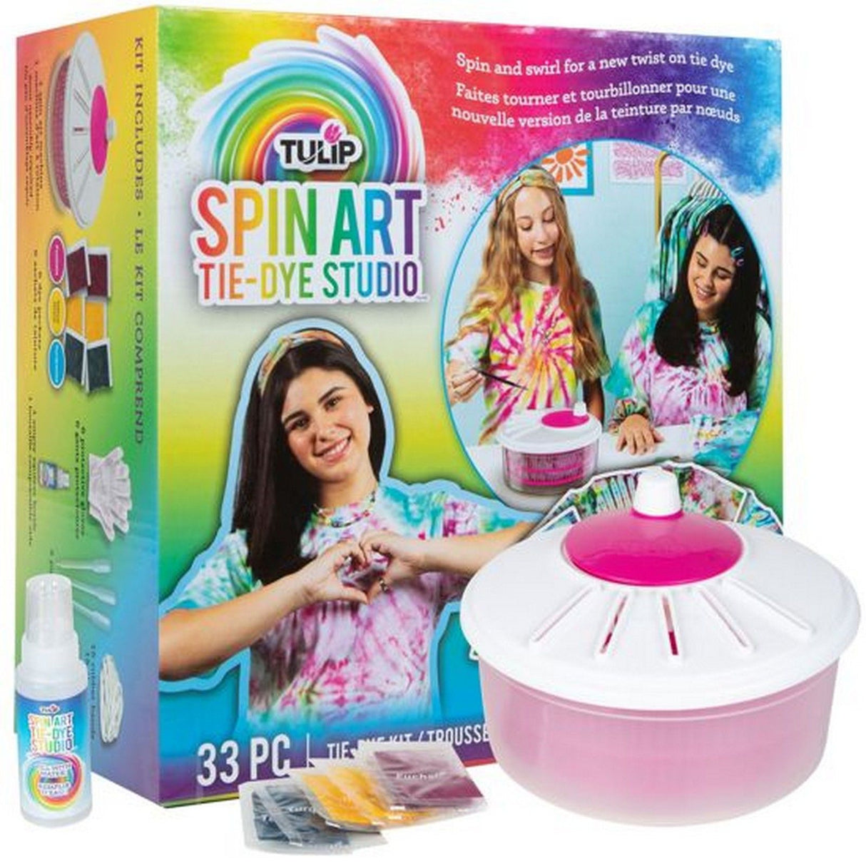 Teinture tulipe en une étape • kit d'arc multi-essorage