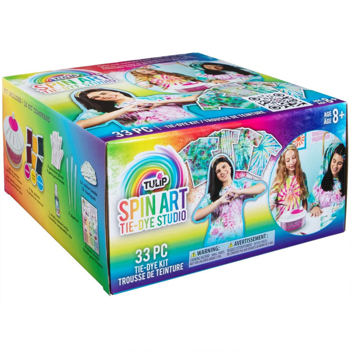 Teinture tulipe en une étape • kit d'arc multi-essorage
