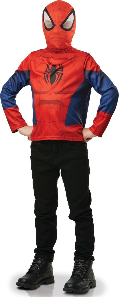 Rubis France - haut et masque spiderman pour enfant