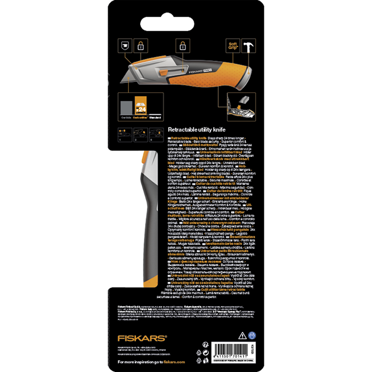 Couteau extensible Fiskars carbonmax