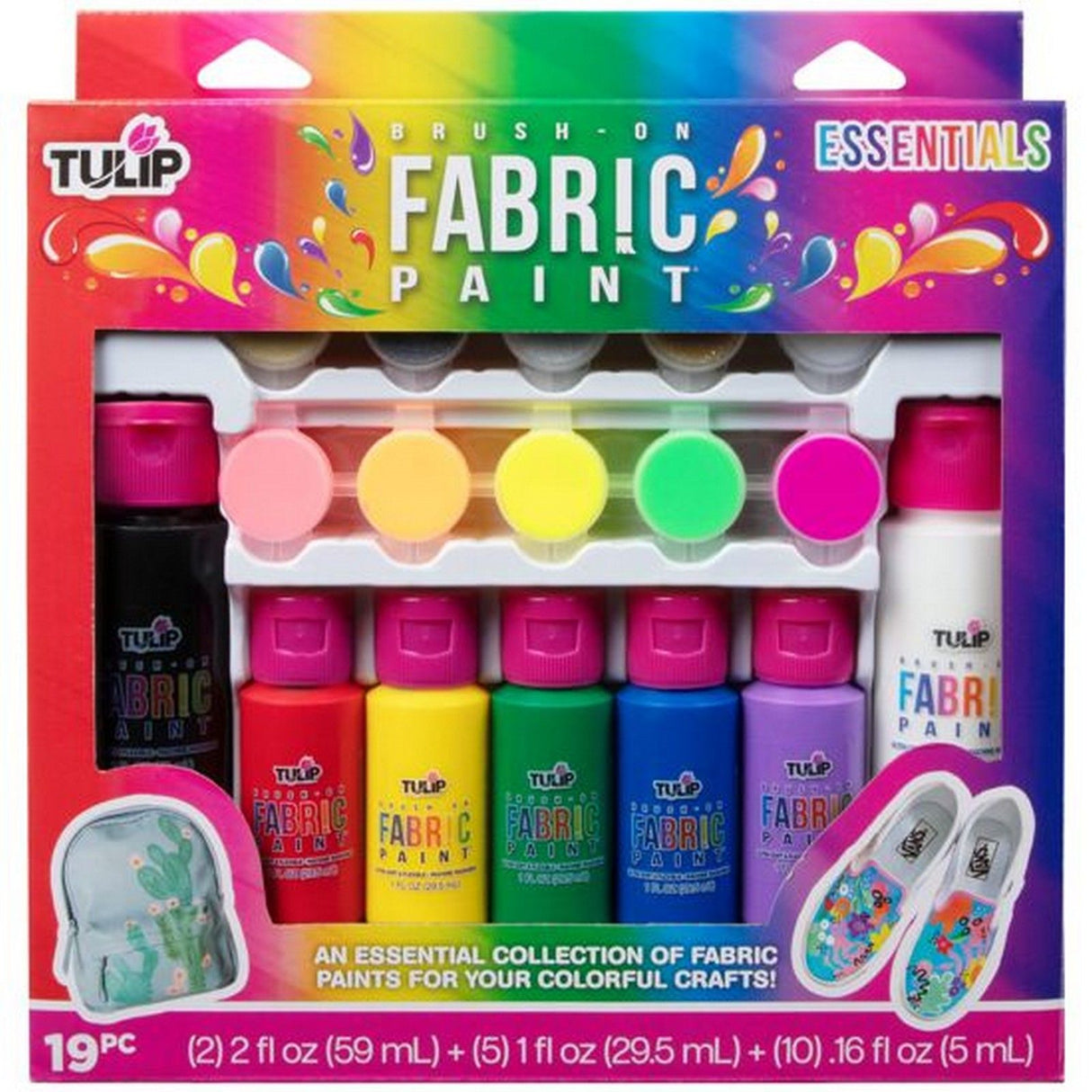Tulipe • kit de peinture douce multi pinceau sur les essentiels