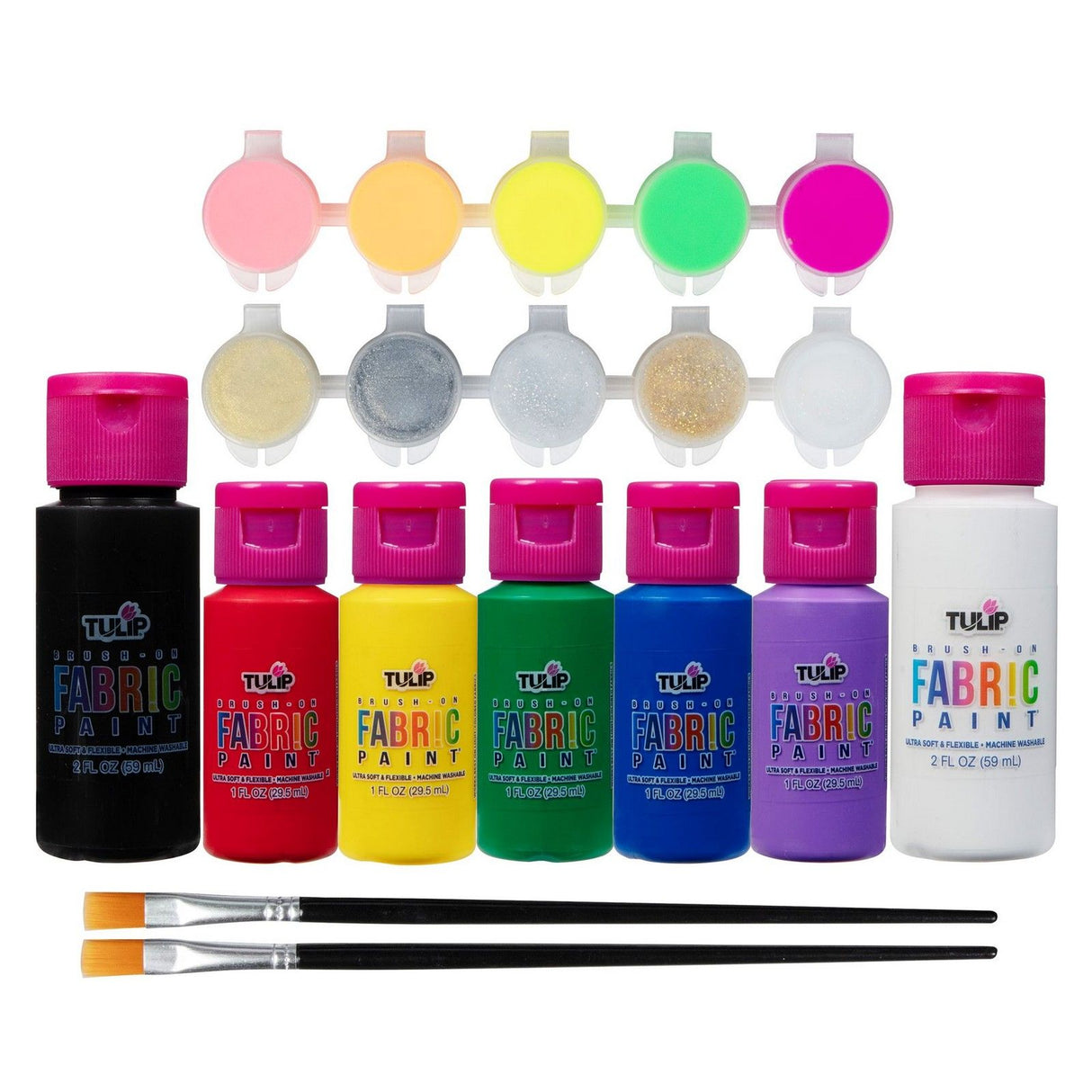 Tulipe • kit de peinture douce multi pinceau sur les essentiels