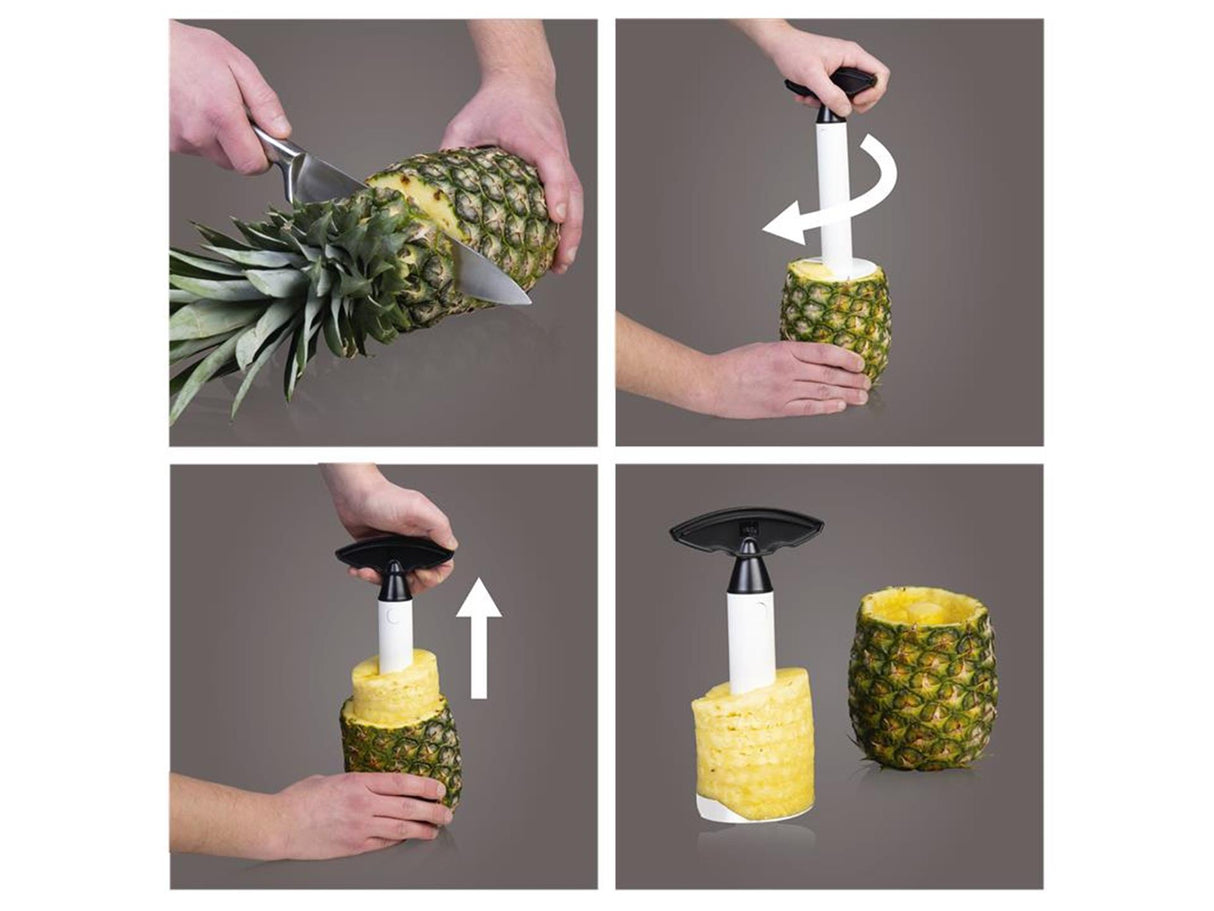 Coupe-ananas Vacu fin blanc noir