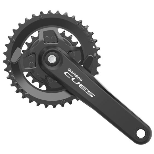 Shimano Cranket 2 x 9 10 11 Speed Cues FC-U4000 avec un bras de manivelle de 175 mm 36-22 Tands (3 mm Opgangend)