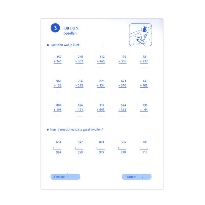 Feuilles d'exercices de vacances Deltas pour la 4e année