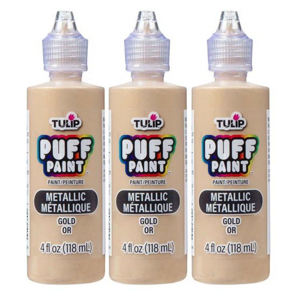 Tulip • kit de peinture dimensionnelle or métallisé 118ml