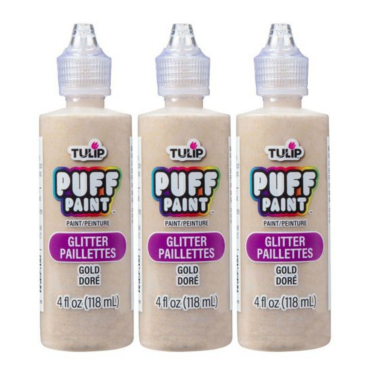 Tulip • kit de peinture dimensionnelle or pailleté 118ml