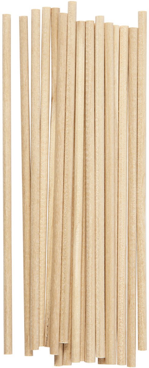Société créative https : www.ccobby.nl round-sticks-l-15-cm-d-4-mm-20-piece-1-box