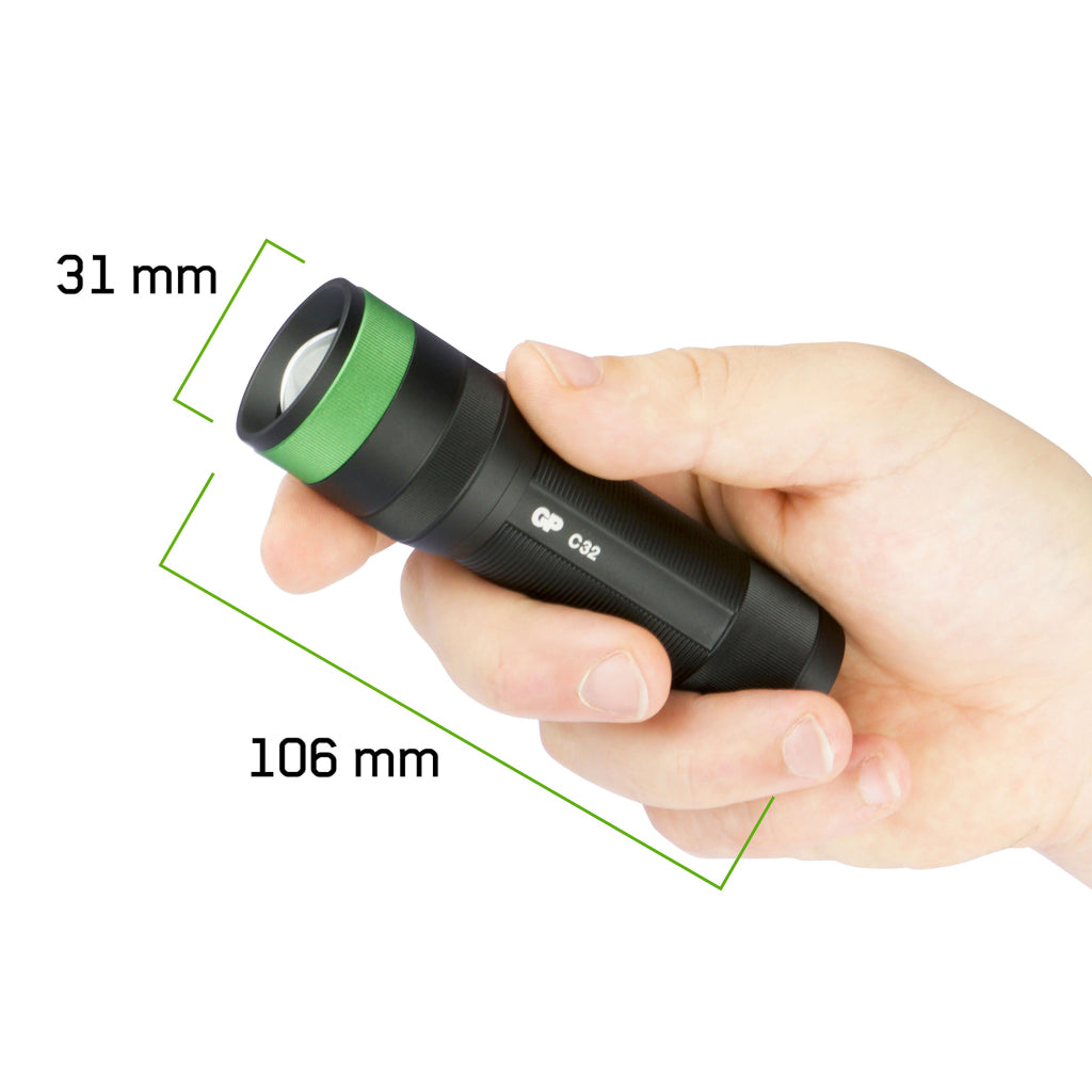 Lampe de poche GP 3x AAA 300 lumens