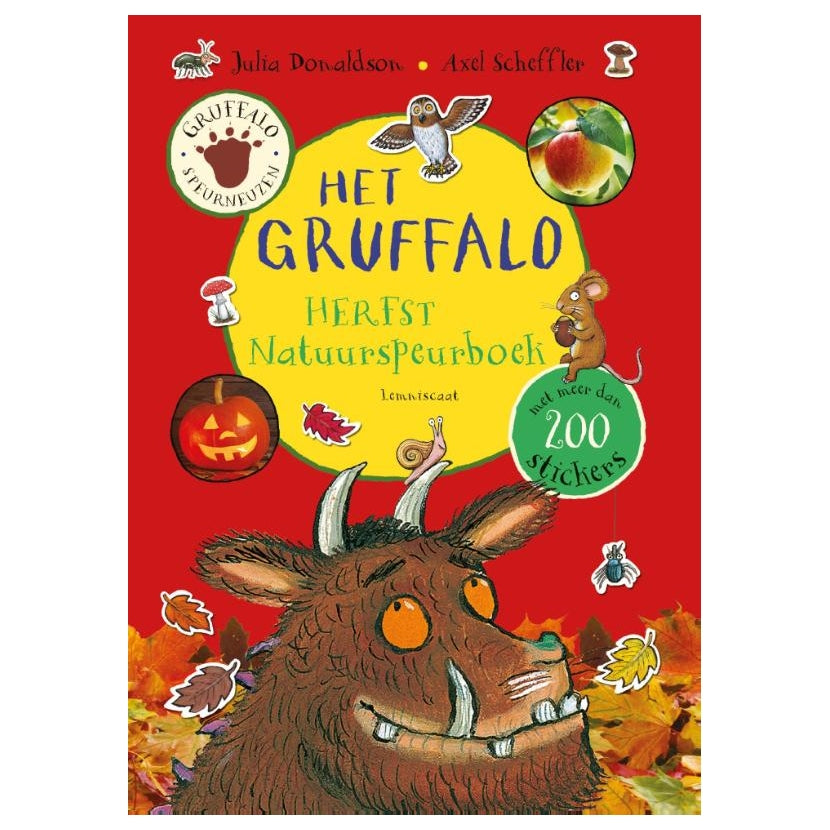 Maison centrale du livre, le livre de recherche sur la nature d'automne du Gruffalo. 5+