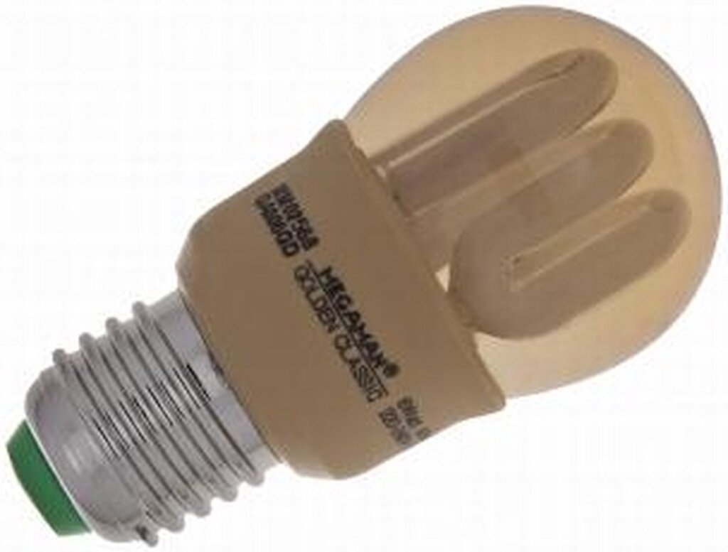 Megaman mm02568 lampe à économie d'énergie goldline 7w e27