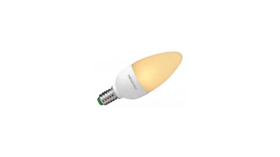 Megaman mm04861 3,5W (21W) E14 lampe bougie à flamme LED à intensité variable