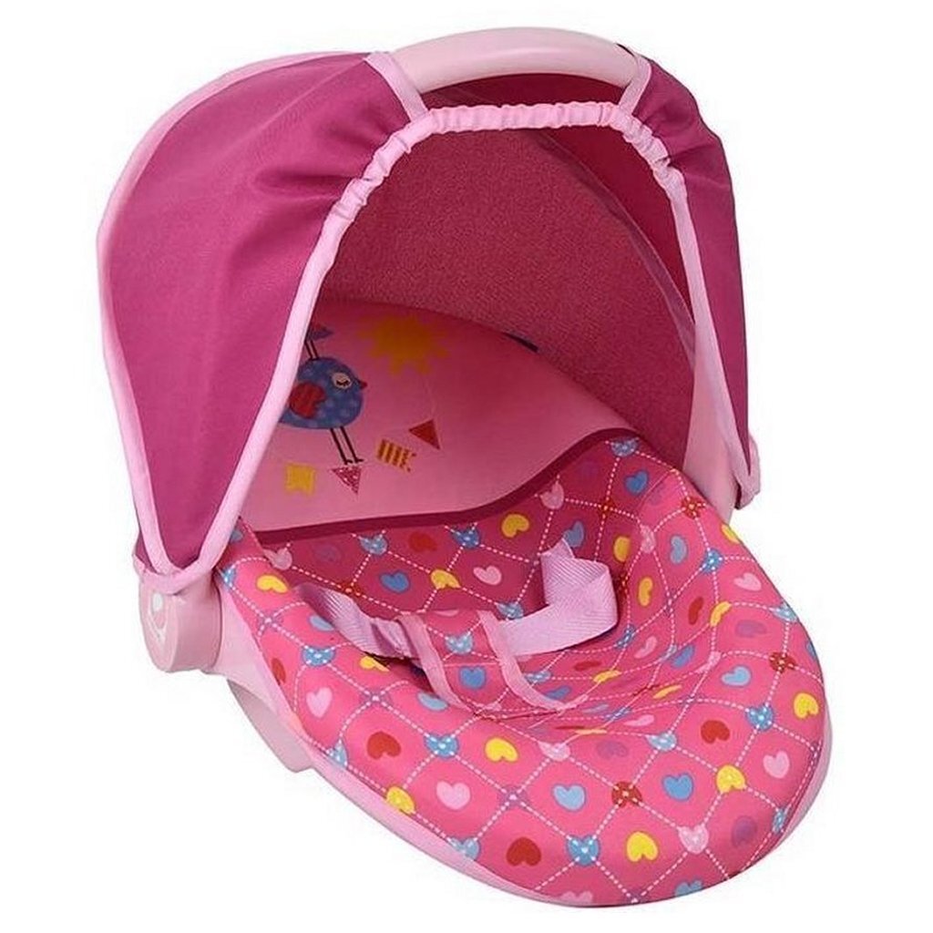 Hauck-toys chaise à porteurs birdie heart rose