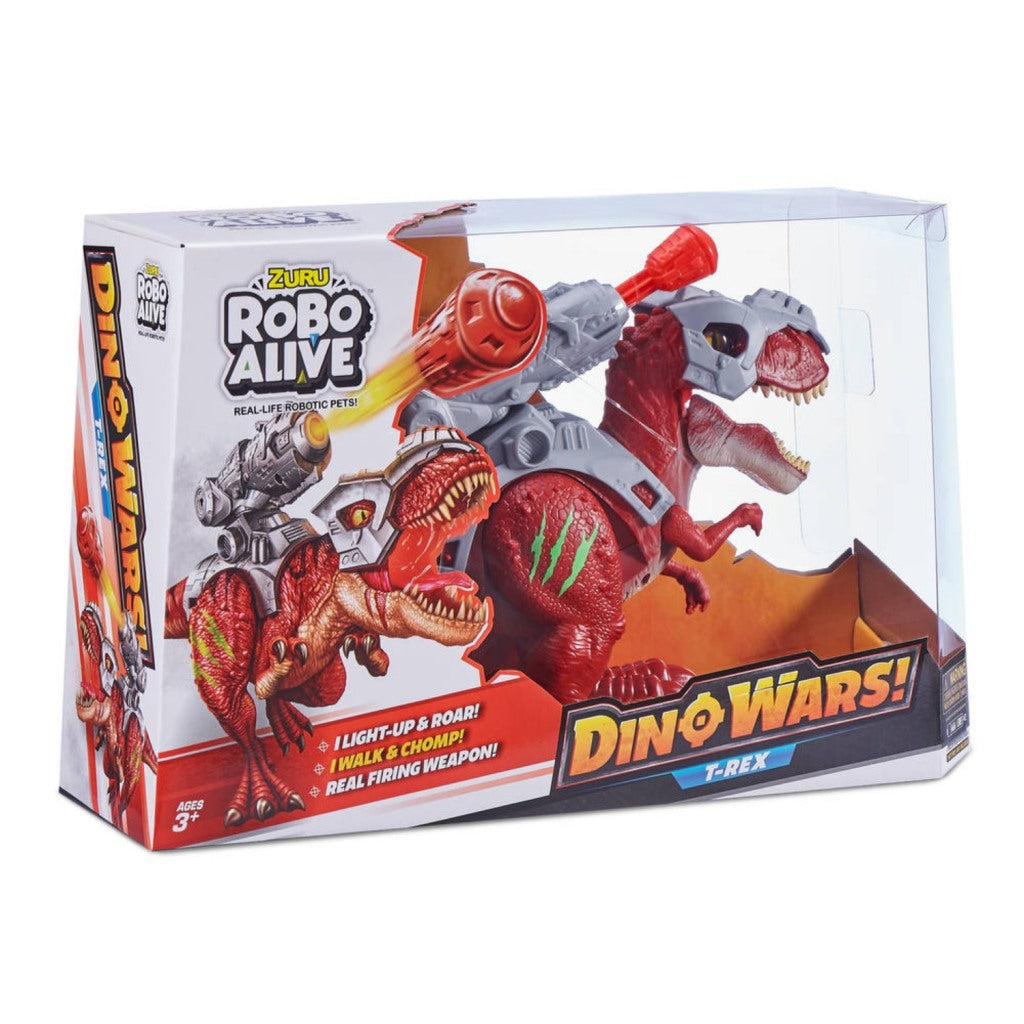 Zuru Zuru Robo Alive Dinosaure T-Rex brille dans le noir