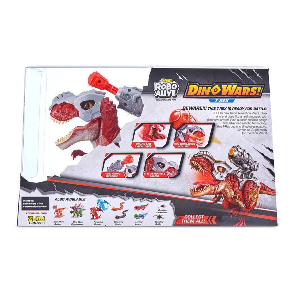 Zuru Zuru Robo Alive Dinosaure T-Rex brille dans le noir
