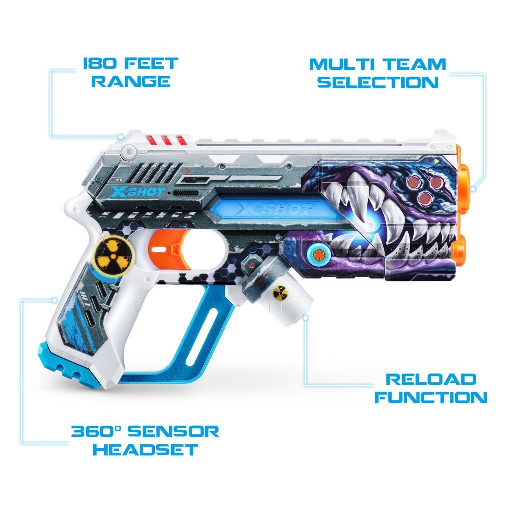 Zuru X-Shot Skins Laser 360 Blaster Lot de 2