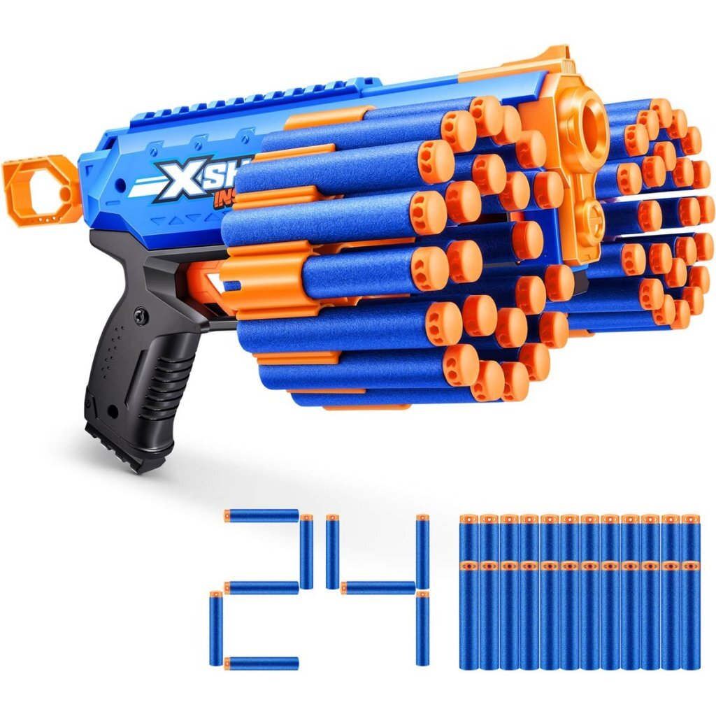 Blaster maniaque Zuru X-shot Insanity + 24 fléchettes