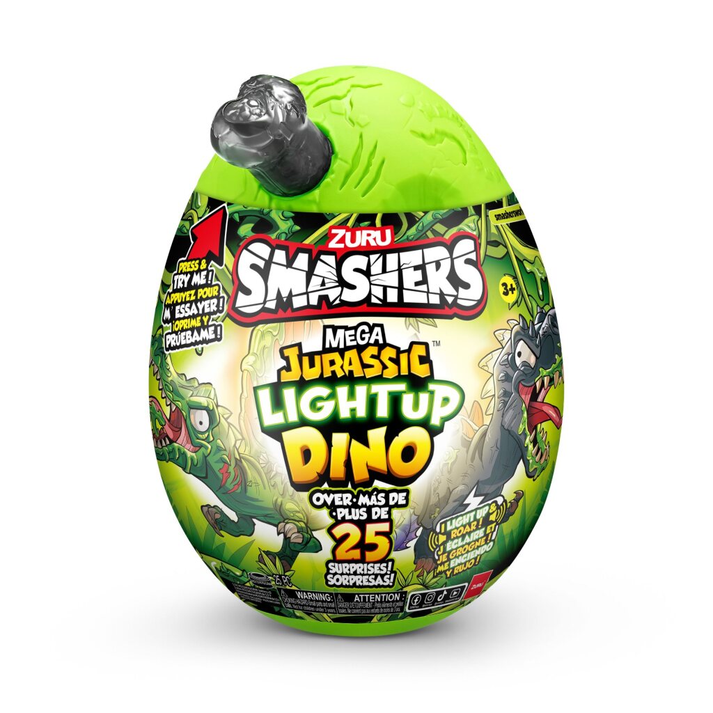 Zuru smashers méga dinosaure illuminé jurassique