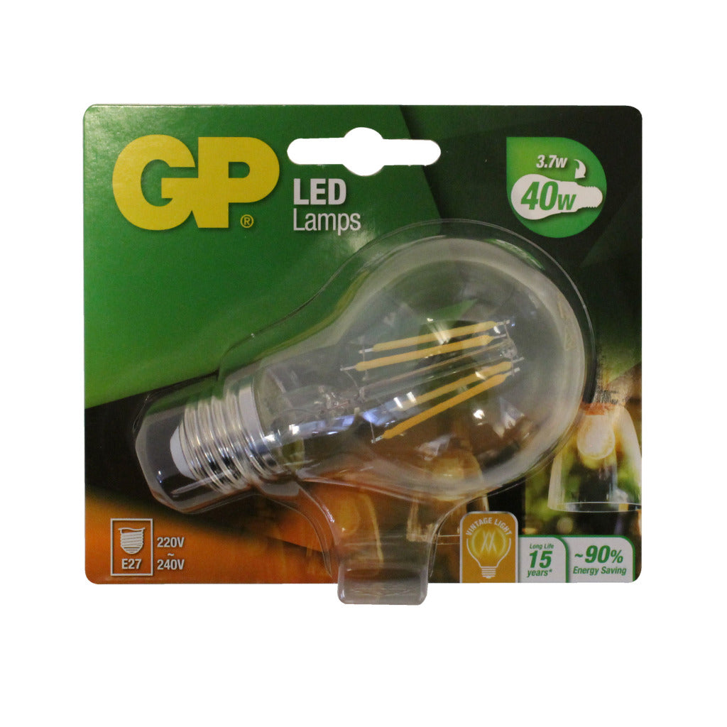 GP éclairage GP LED fila classique. 4w e27