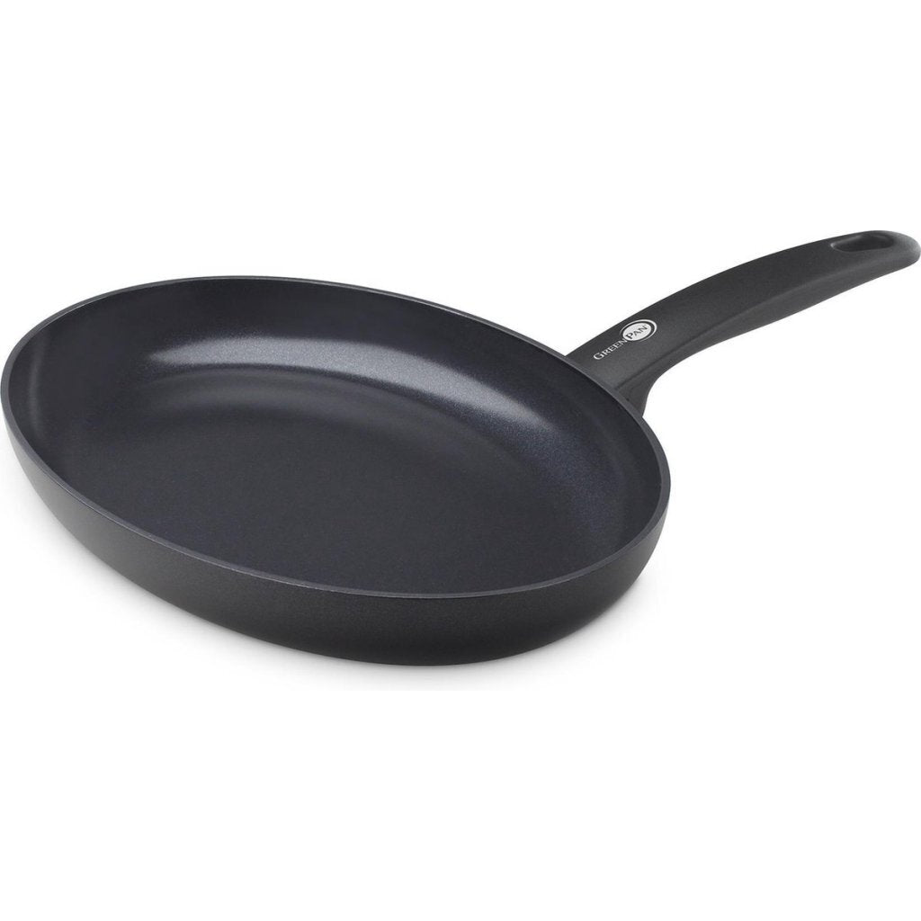 Greenpan greenpan cambridge poêle à poisson en céramique 32 cm noir