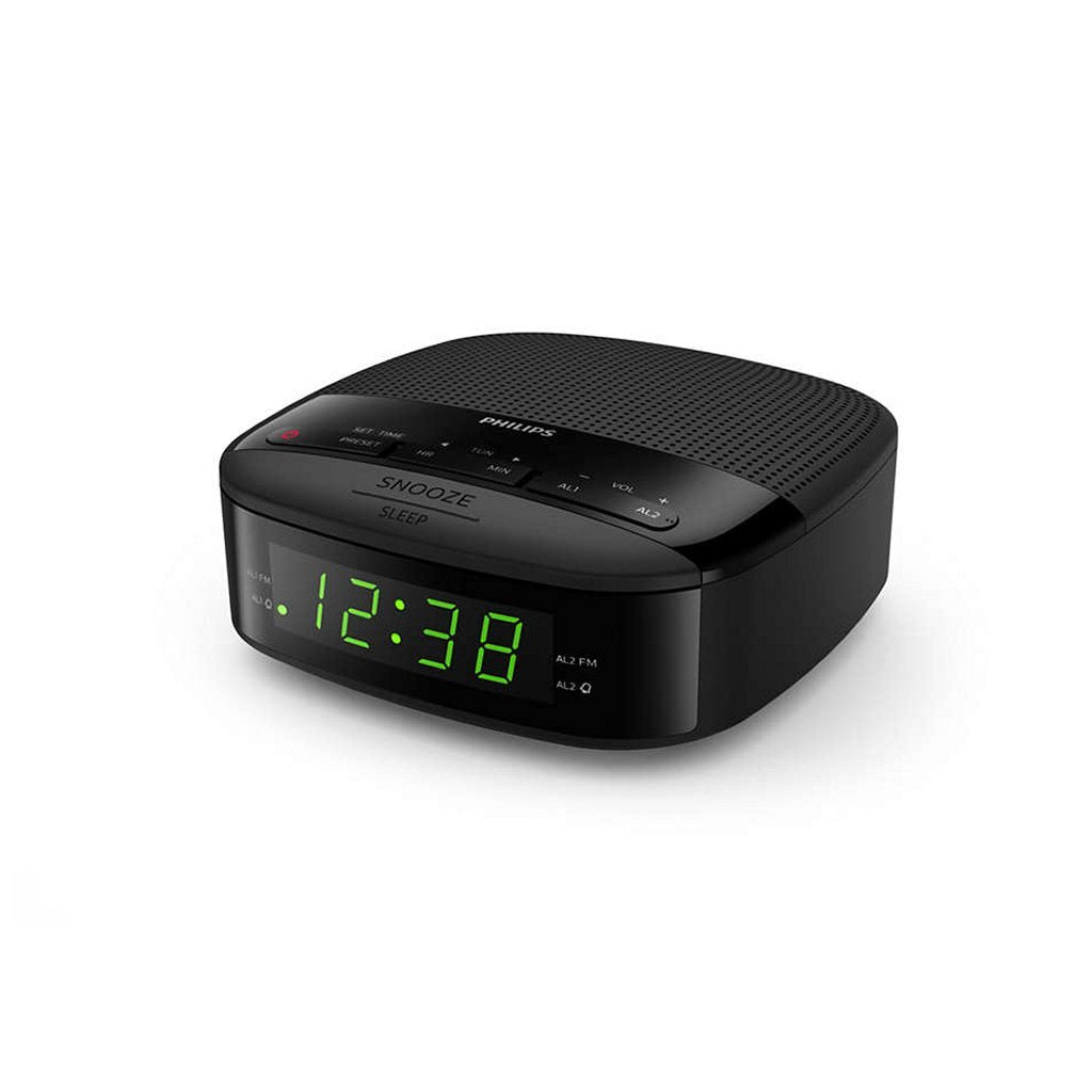 Philips tar3205 12 radio-réveil noir