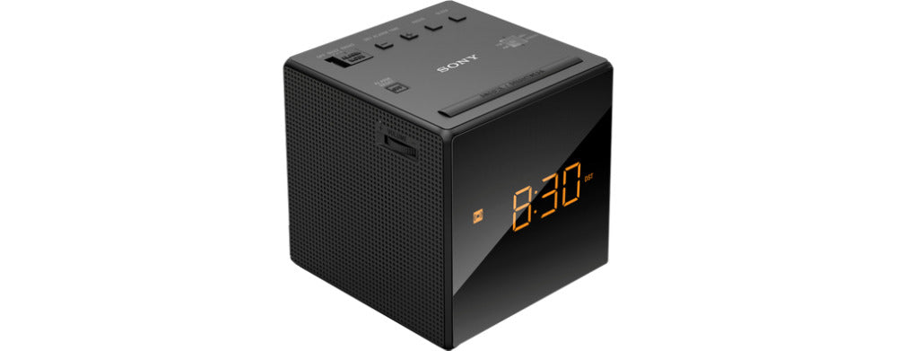 Sony icfc1b.ced radio-réveil 100 mw noir