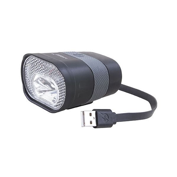 Headlight Axendo 40 Lux USB facable 65 mm noir