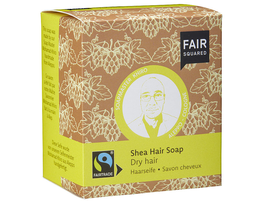 Shampoing solide Fair Squared - cheveux secs - karité - 2 pièces