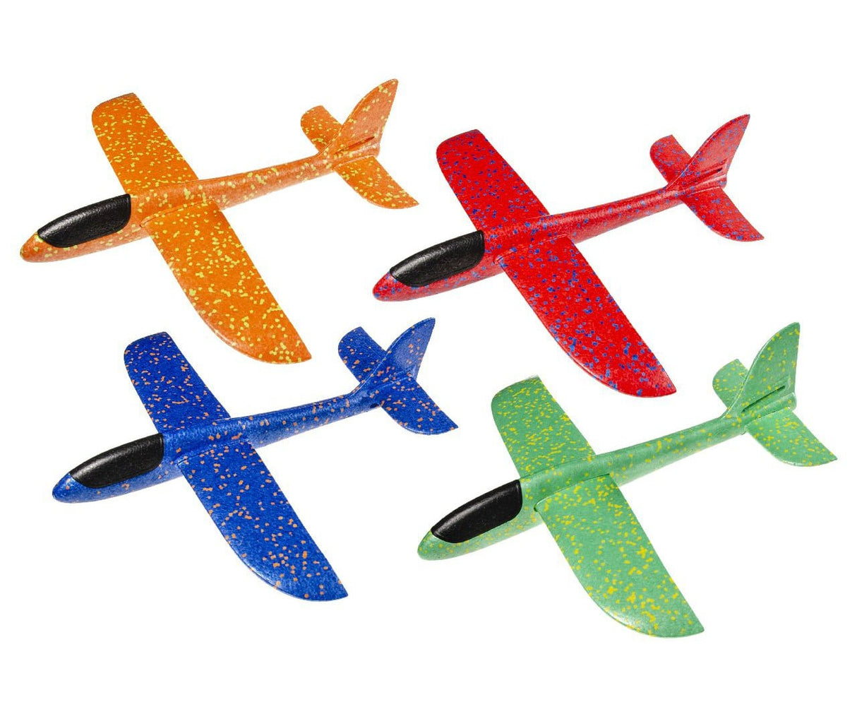 Intro planeur d'avion grand planeur en 4 couleurs différentes