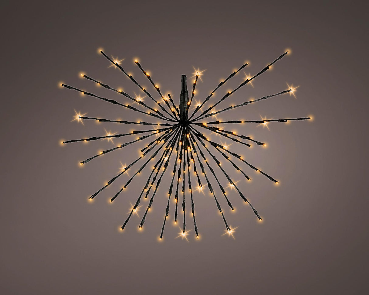 Lumineo pole star LED extérieur 45cm sur batterie