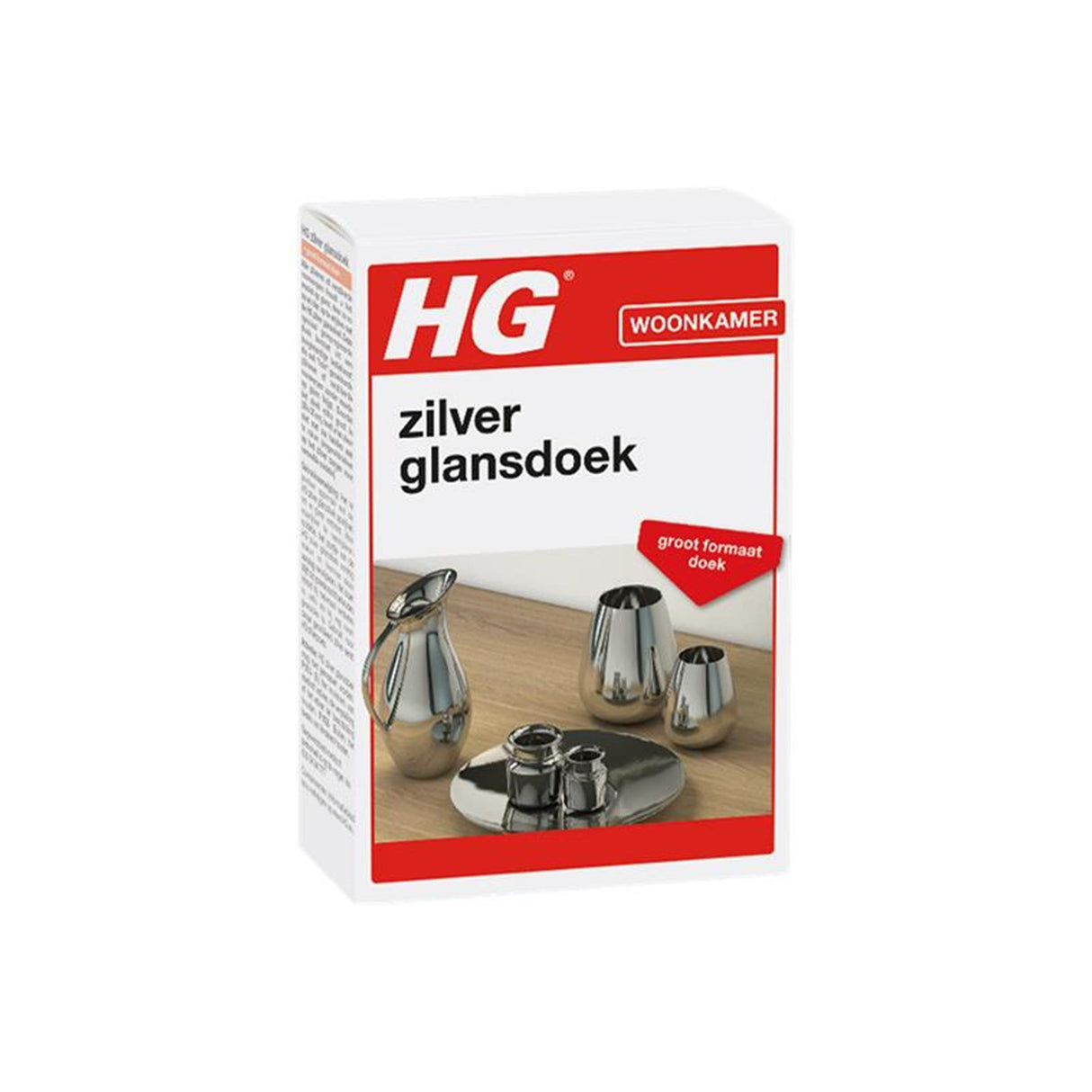 Hg chiffon brillant argenté