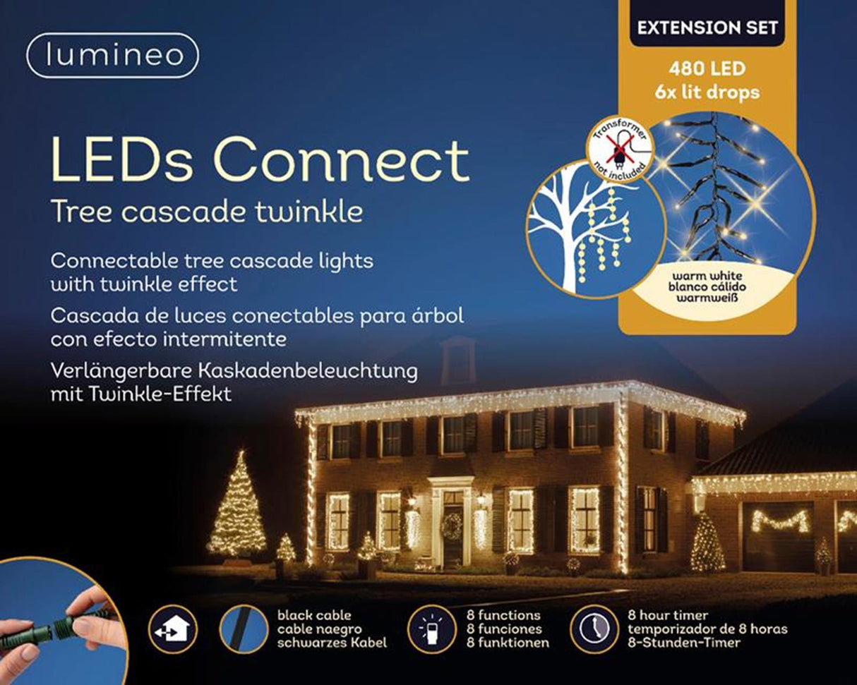 Kit de connexion de lumières en cascade Connect de Lumineo LED
