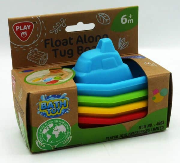 Bateaux de bain Playgo à base biologique - 4 pcs.