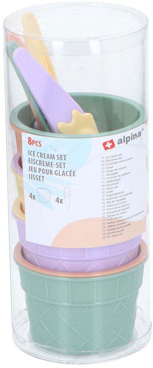 Service à glace, 8 pcs.