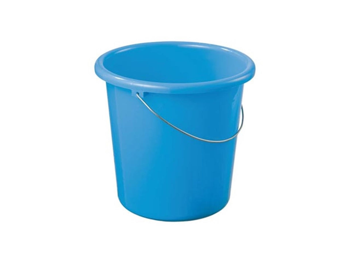 Sunware basic seau10 litres bleu diamètre 28x25,8cm plastique