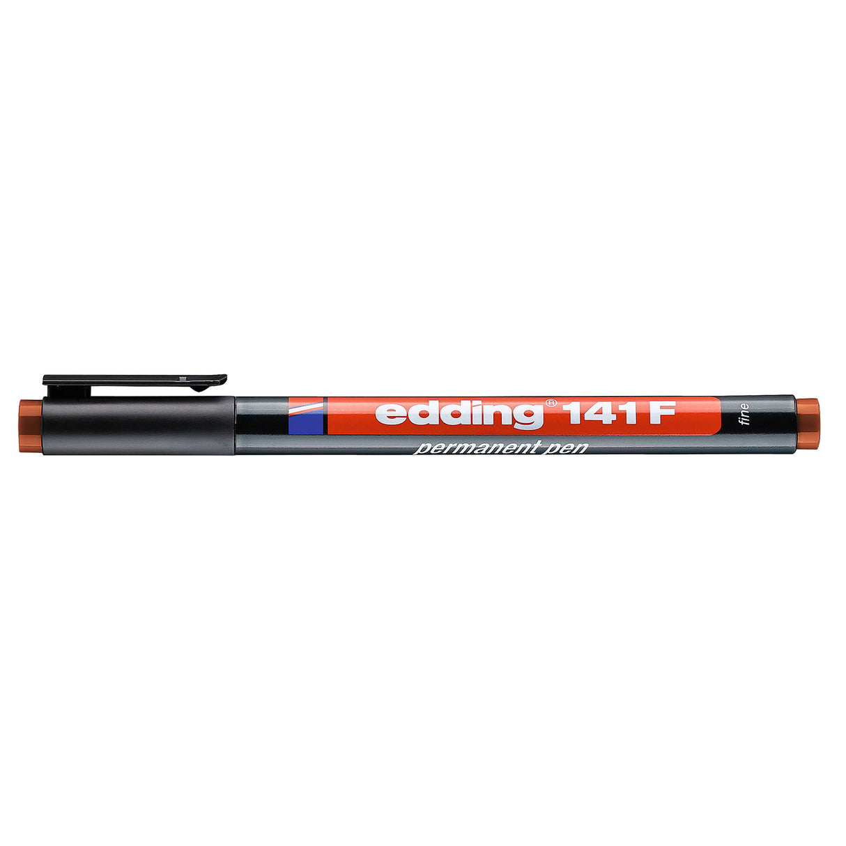 Edding 141f • stylo permanent 0,6 mm marron