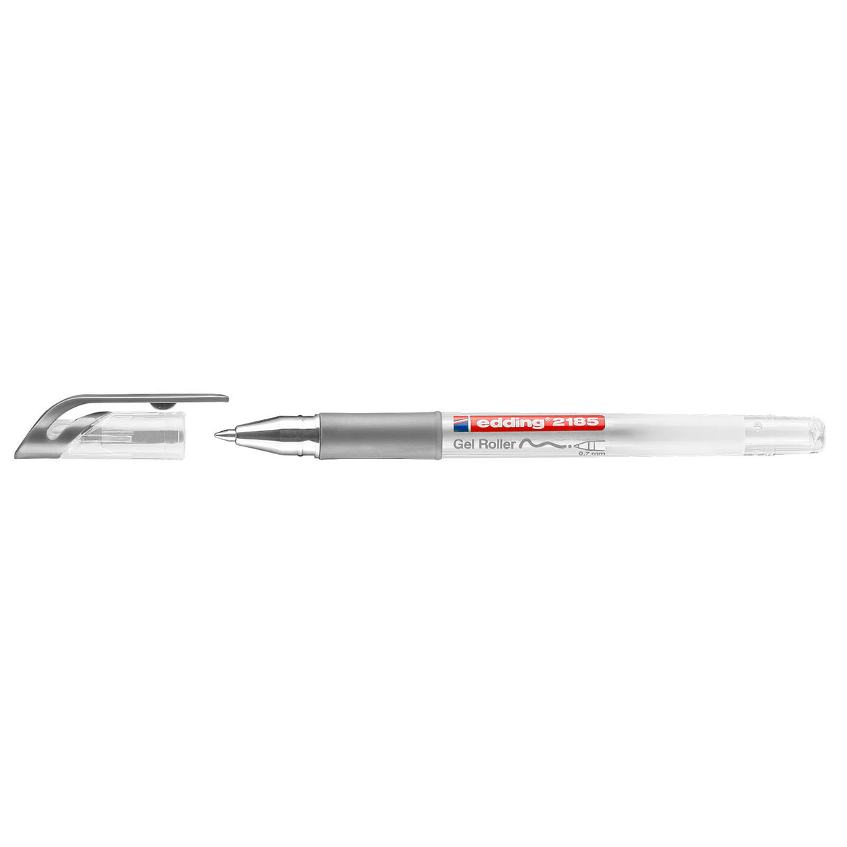 Edding 2185 • rouleau gel 0,7 mm argent