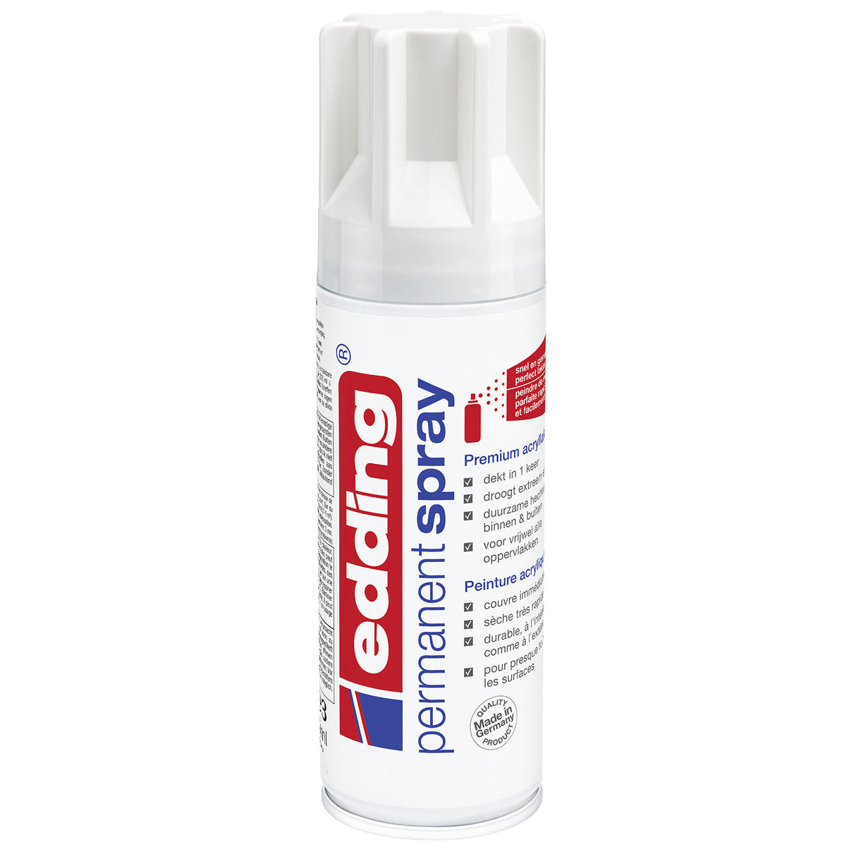 Edding 5200 • spray permanent brillant blanc signalisation brillant