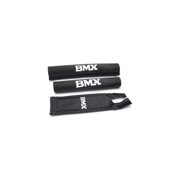 Hzb set de pads bmx complet noir