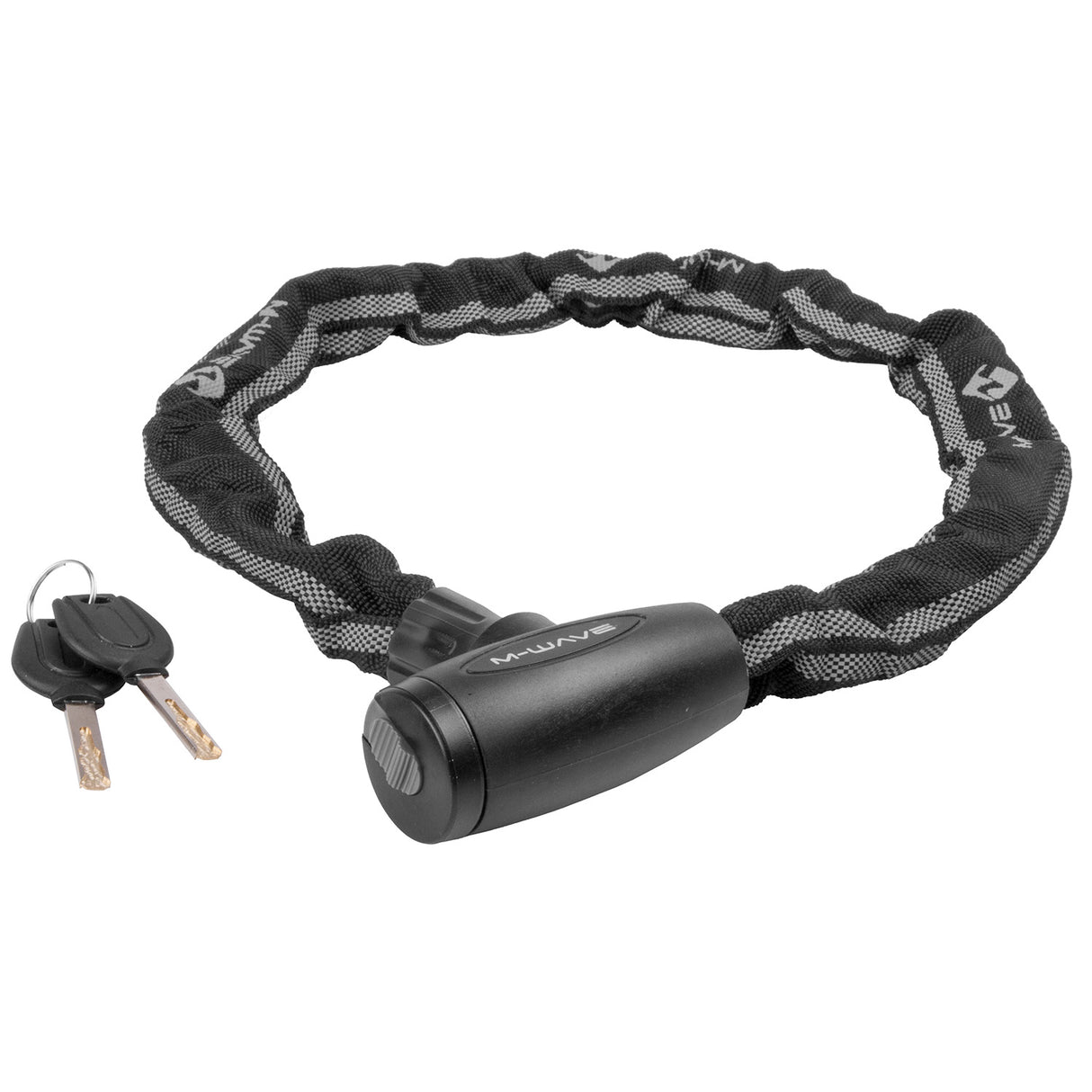M-Wave Chain Lock Smart Cat 6x85 cm Black Grey