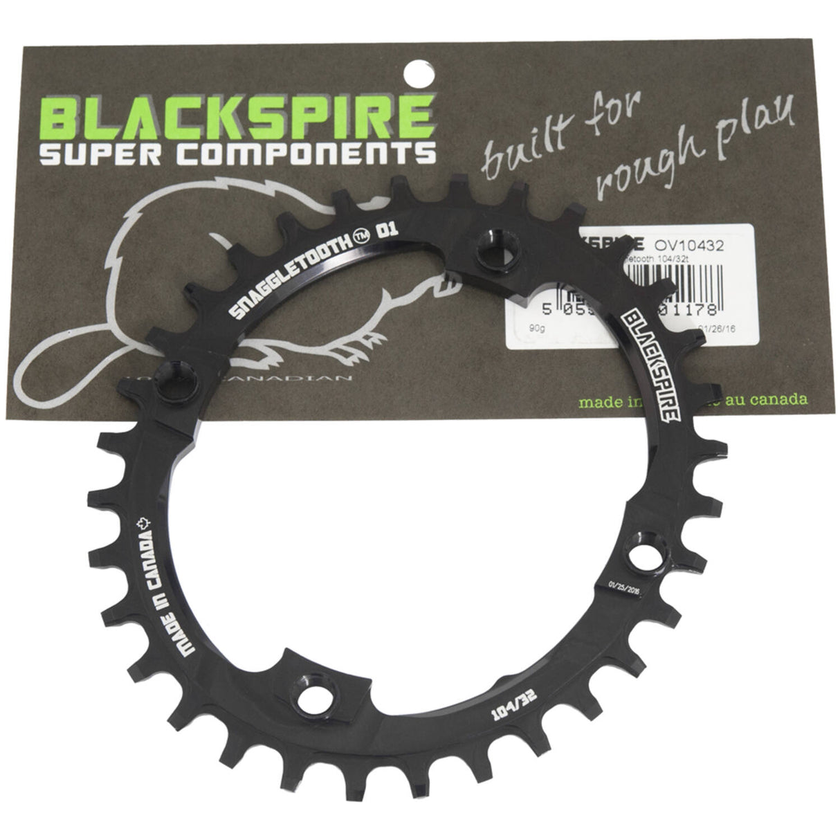 Blackspire - - Chain Top Snaggletooth ovale 104 32