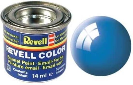 Peinture Revell pour modélisme no. 50 bleu clair brillant