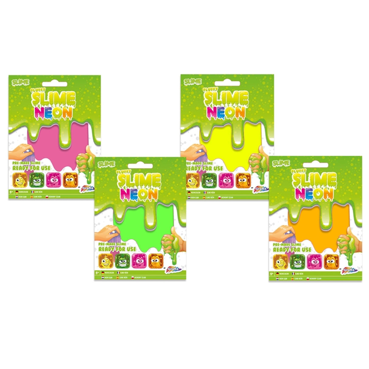 Slime moelleux néon Grafix