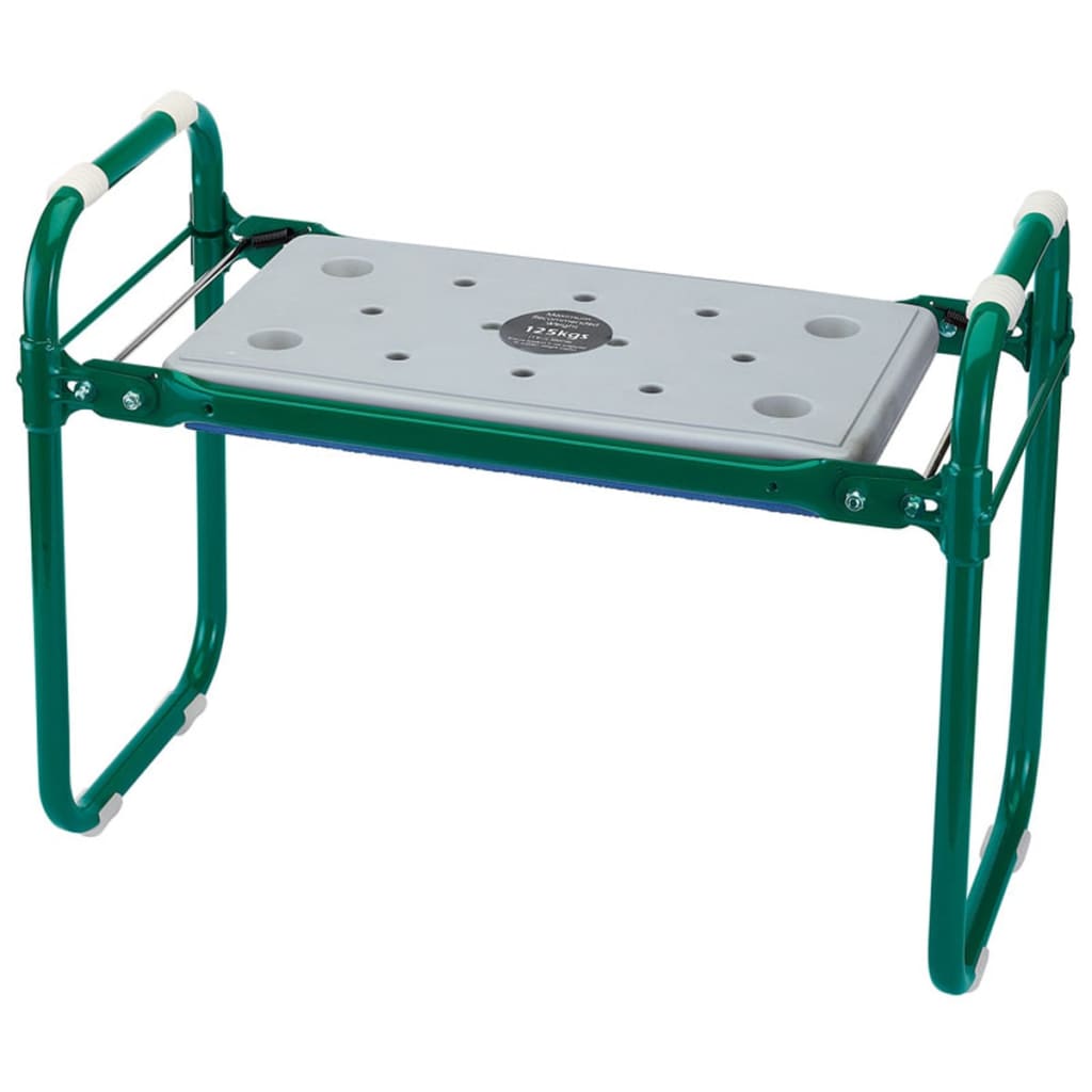 Tools de drapier pliable banc de jardin kiebank fer vert 64970