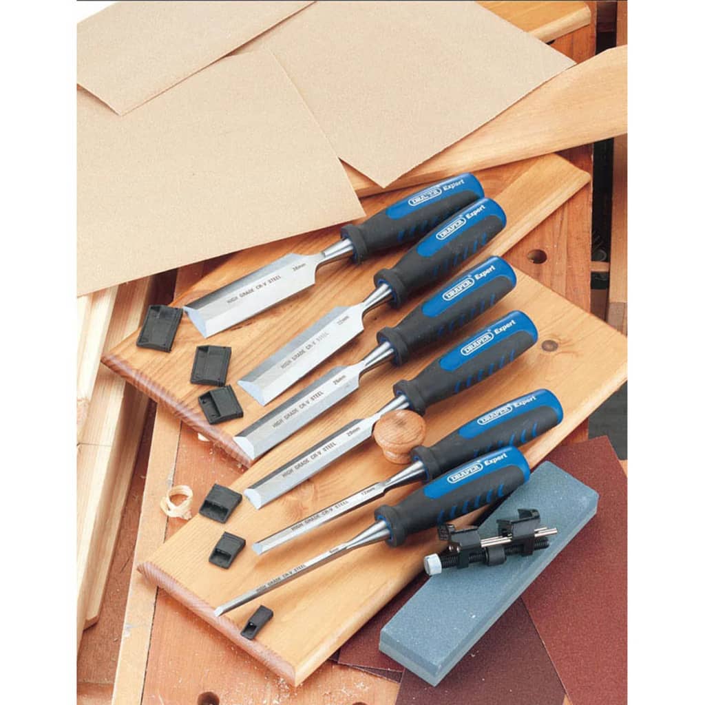 Draper Tools Wood Chisel Set 8-pièces 88605