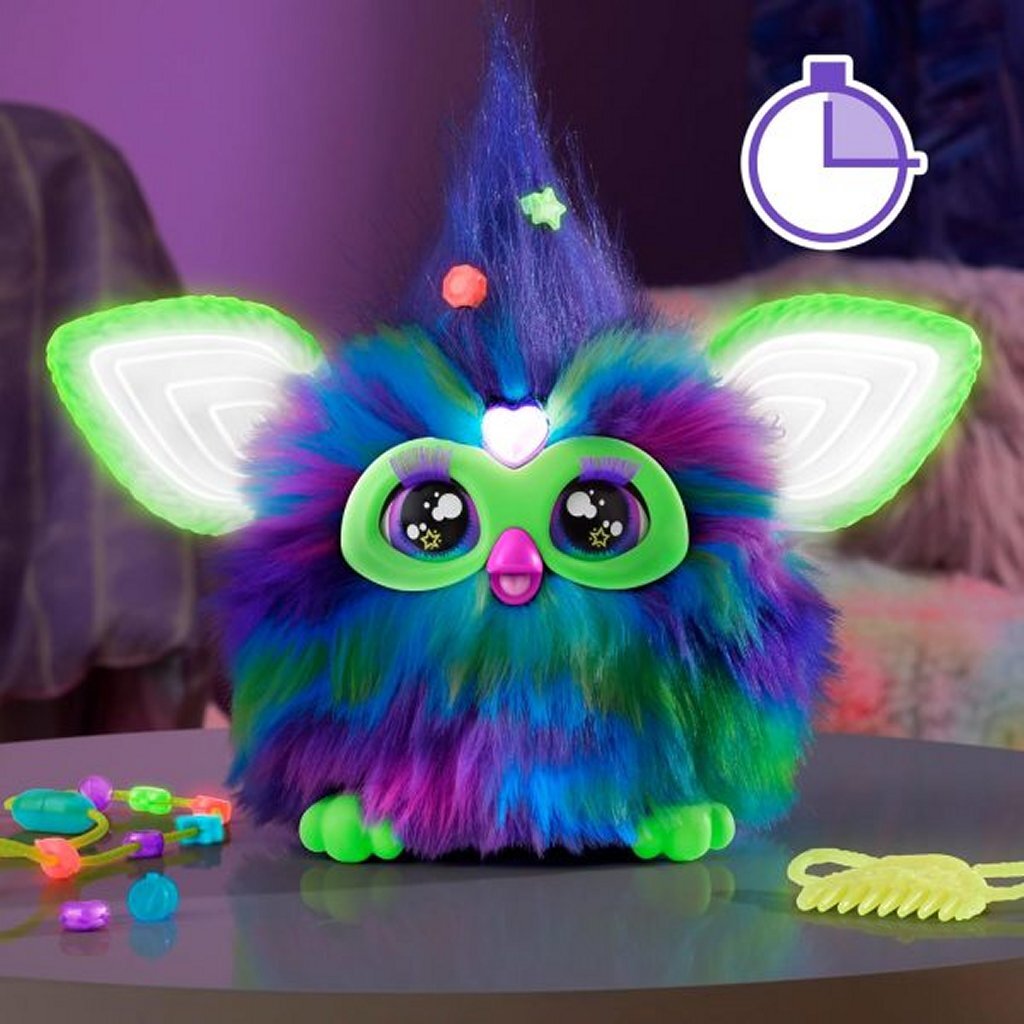 Les aurores boréales Furby brillent dans le noir + lumière et son