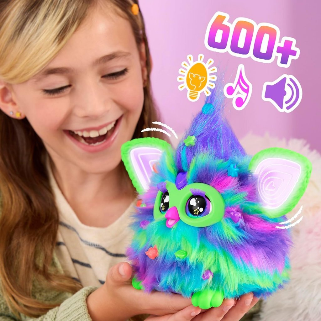 Les aurores boréales Furby brillent dans le noir + lumière et son